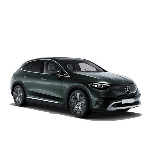 Mercedes-Benz EQE SUV xanh la